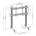 QTL09-812FW: Commercial, Super Heavy Duty, Extra Large Aluminium Interactive Display Carts with 150kg weight loading